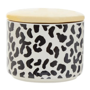 The Leopard Canister - In sizes Small, Medium, Large