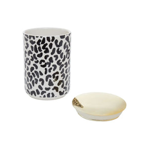 The Leopard Canister - In sizes Small, Medium, Large