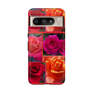 The Rose Vibrant Floral Phone Case - Tough Cases with Rose Design