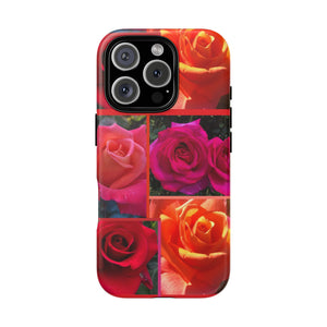 The Rose Vibrant Floral Phone Case - Tough Cases with Rose Design