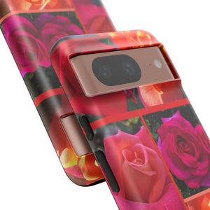 The Rose Vibrant Floral Phone Case - Tough Cases with Rose Design