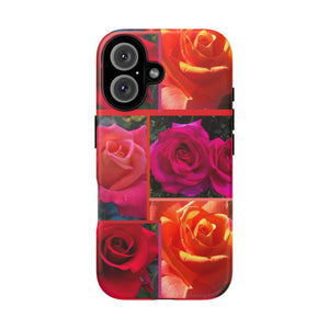 The Rose Vibrant Floral Phone Case - Tough Cases with Rose Design