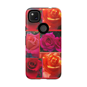 The Rose Vibrant Floral Phone Case - Tough Cases with Rose Design