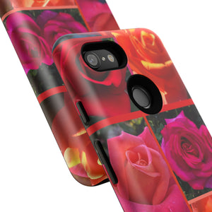 The Rose Vibrant Floral Phone Case - Tough Cases with Rose Design