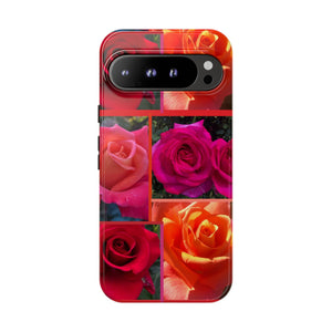 The Rose Vibrant Floral Phone Case - Tough Cases with Rose Design