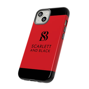 The Scarlett and Black Phone Case
