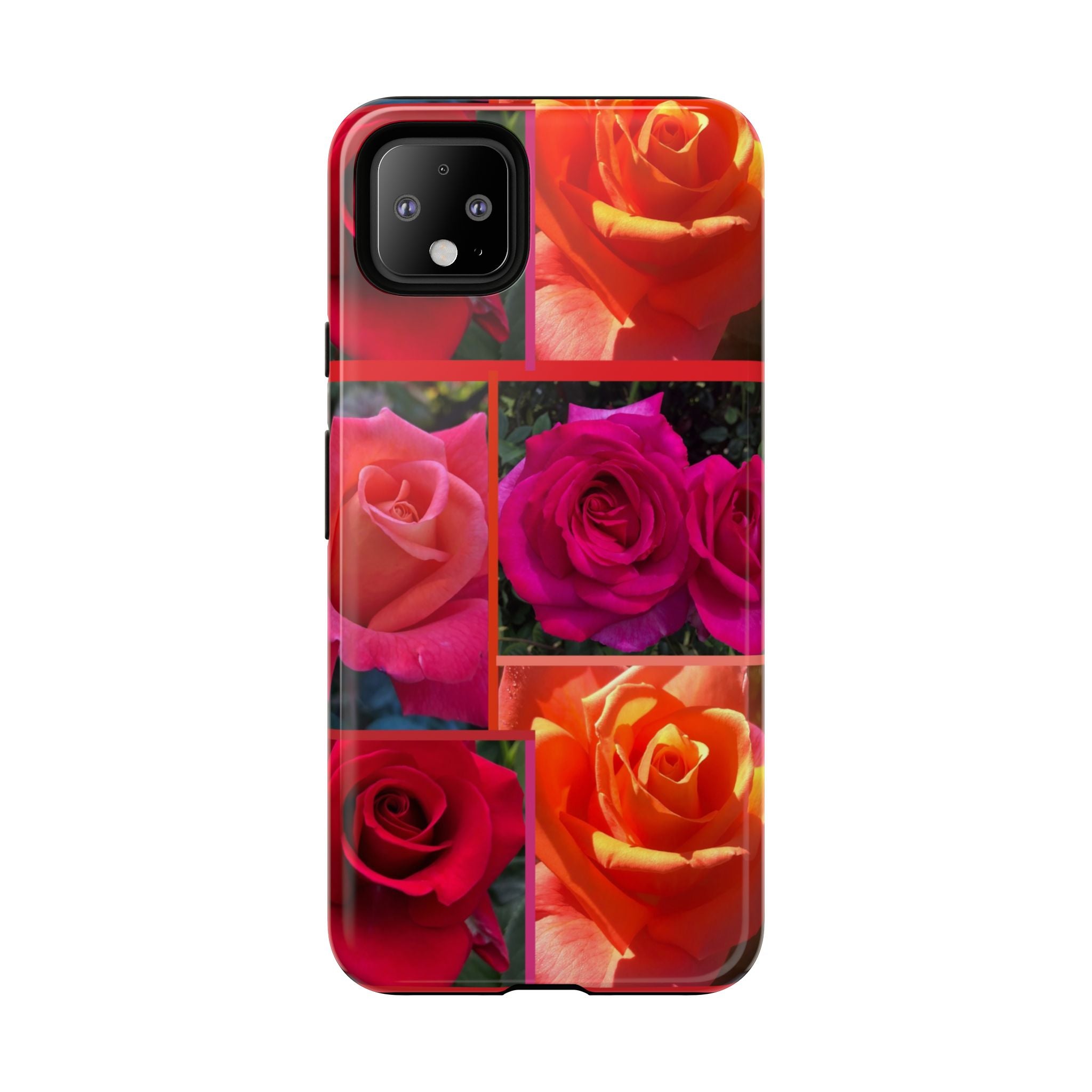 The Rose Vibrant Floral Phone Case - Tough Cases with Rose Design