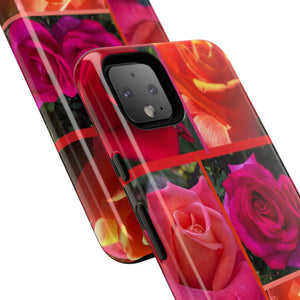 The Rose Vibrant Floral Phone Case - Tough Cases with Rose Design