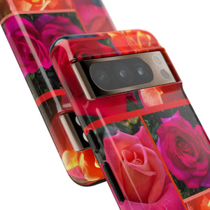 The Rose Vibrant Floral Phone Case - Tough Cases with Rose Design