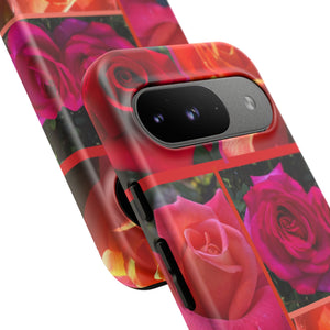 The Rose Vibrant Floral Phone Case - Tough Cases with Rose Design