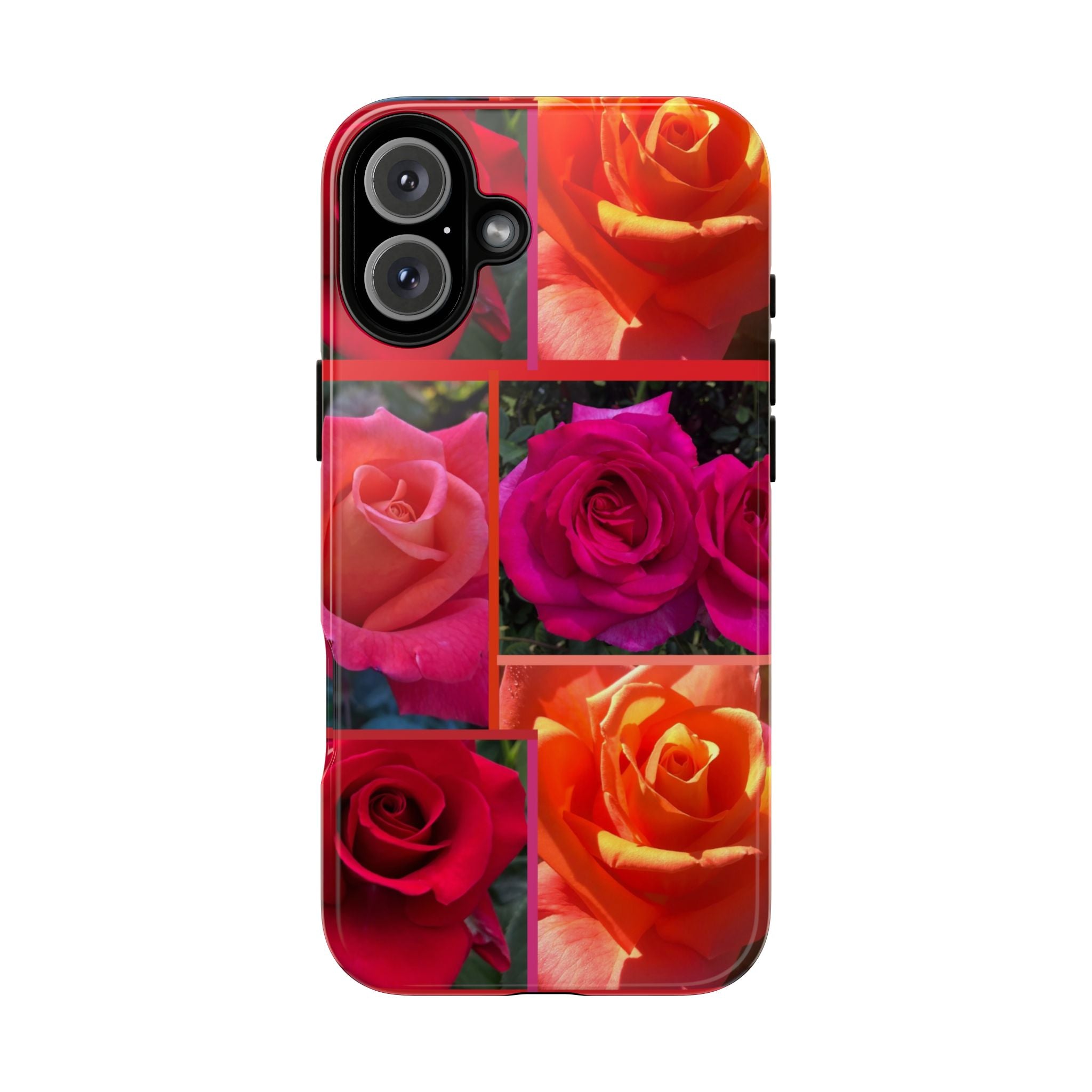 The Rose Vibrant Floral Phone Case - Tough Cases with Rose Design