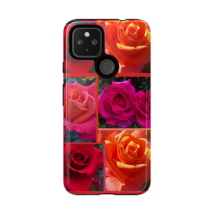 The Rose Vibrant Floral Phone Case - Tough Cases with Rose Design