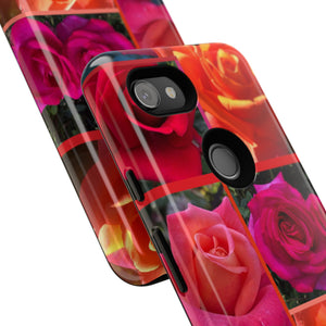 The Rose Vibrant Floral Phone Case - Tough Cases with Rose Design