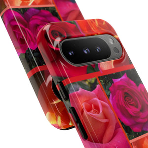 The Rose Vibrant Floral Phone Case - Tough Cases with Rose Design