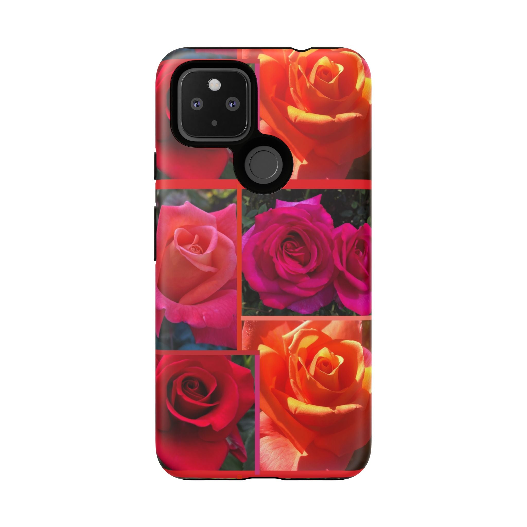 The Rose Vibrant Floral Phone Case - Tough Cases with Rose Design