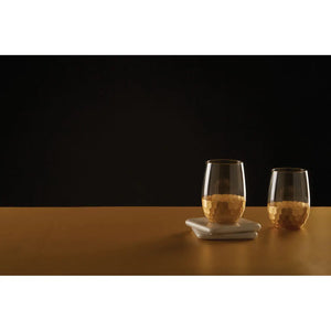 The Elegant HoneyComb Art Deco Gold Tumbler