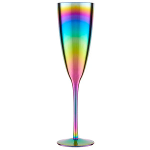 The Rainbow Champagne Glass - Set of 4