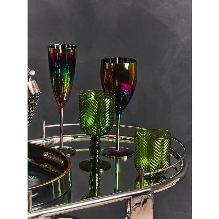 The Rainbow Champagne Glass - Set of 4