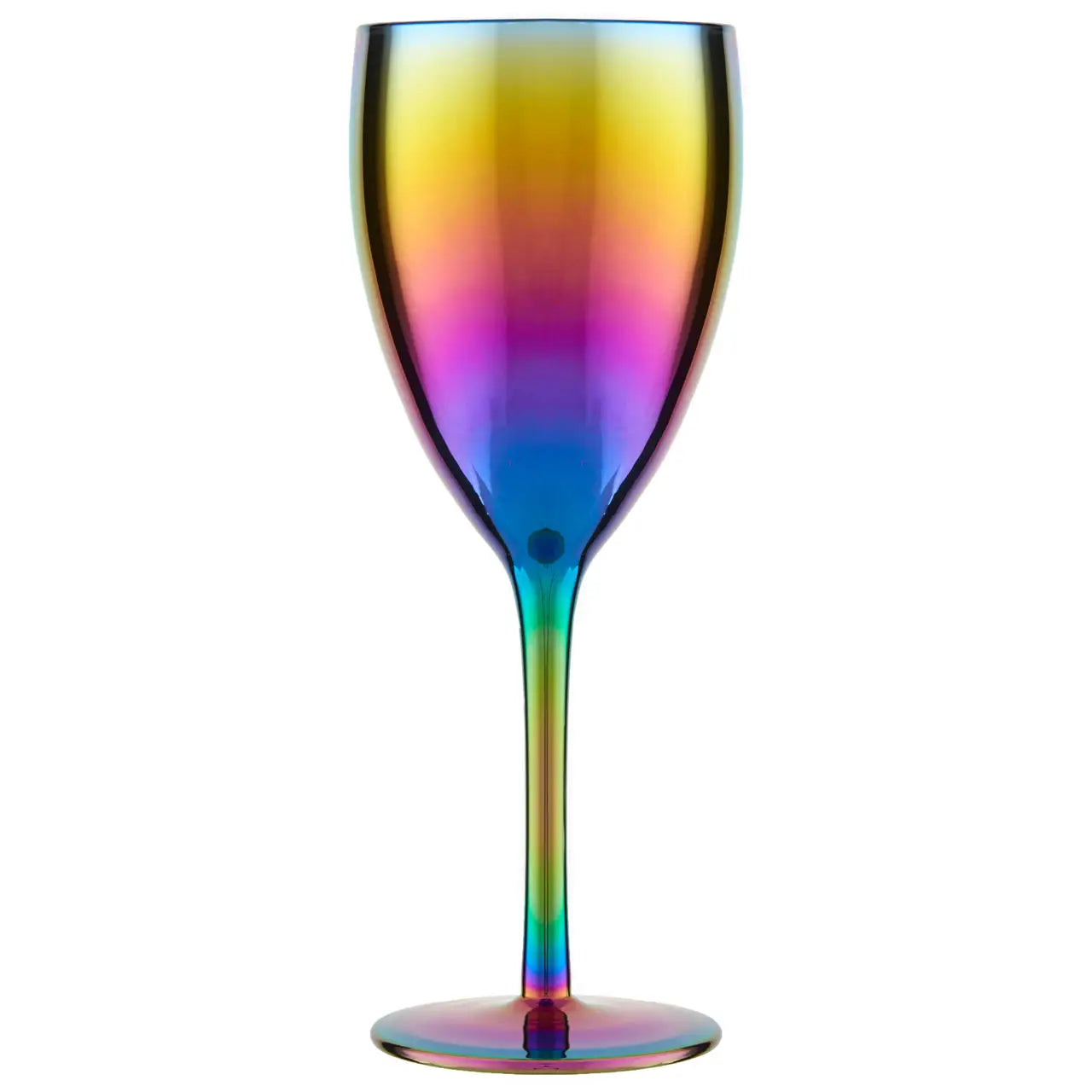 The Rainbow Wine Glass