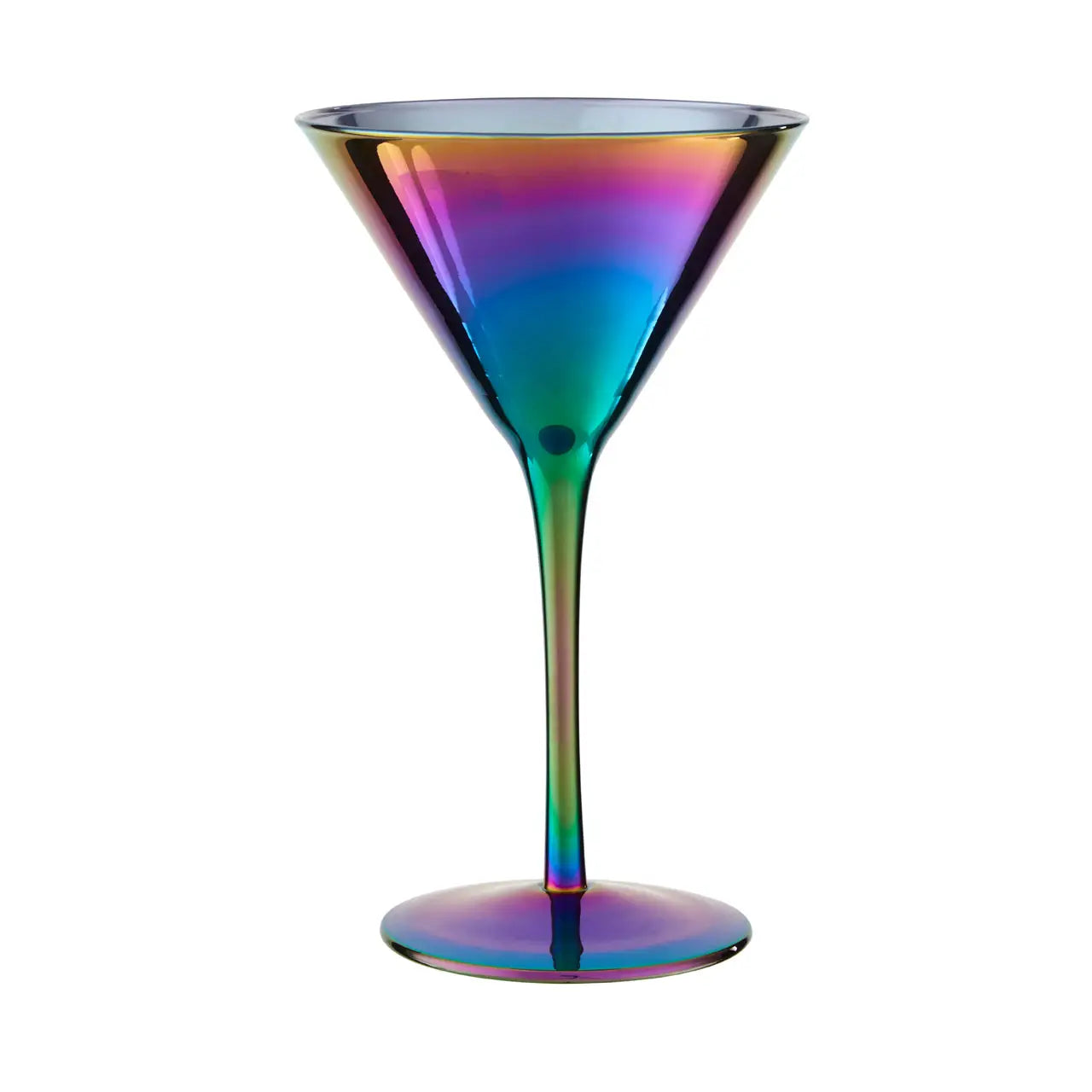 The Rainbow Cocktail Glass