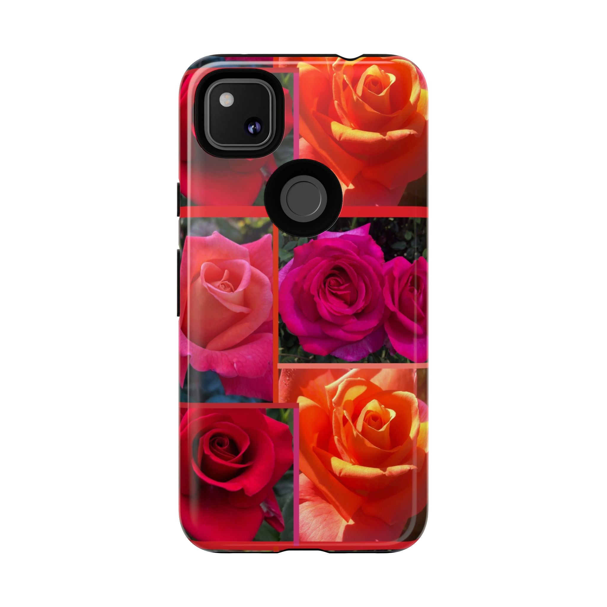 The Rose Vibrant Floral Phone Case - Tough Cases with Rose Design