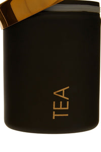 The Metallic Tea Cannister