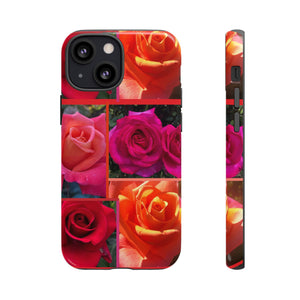 The Rose Vibrant Floral Phone Case - Tough Cases with Rose Design