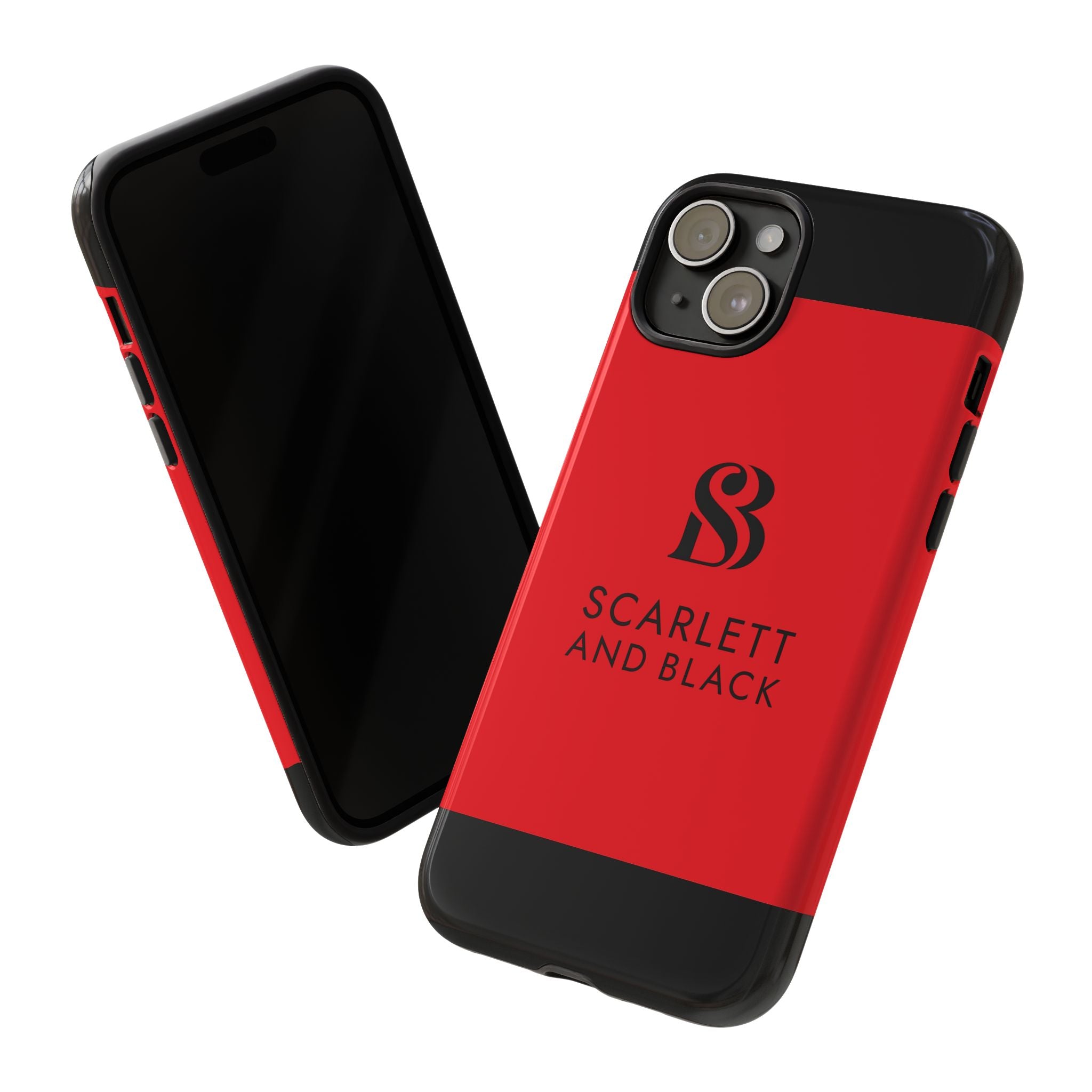 The Scarlett and Black Phone Case