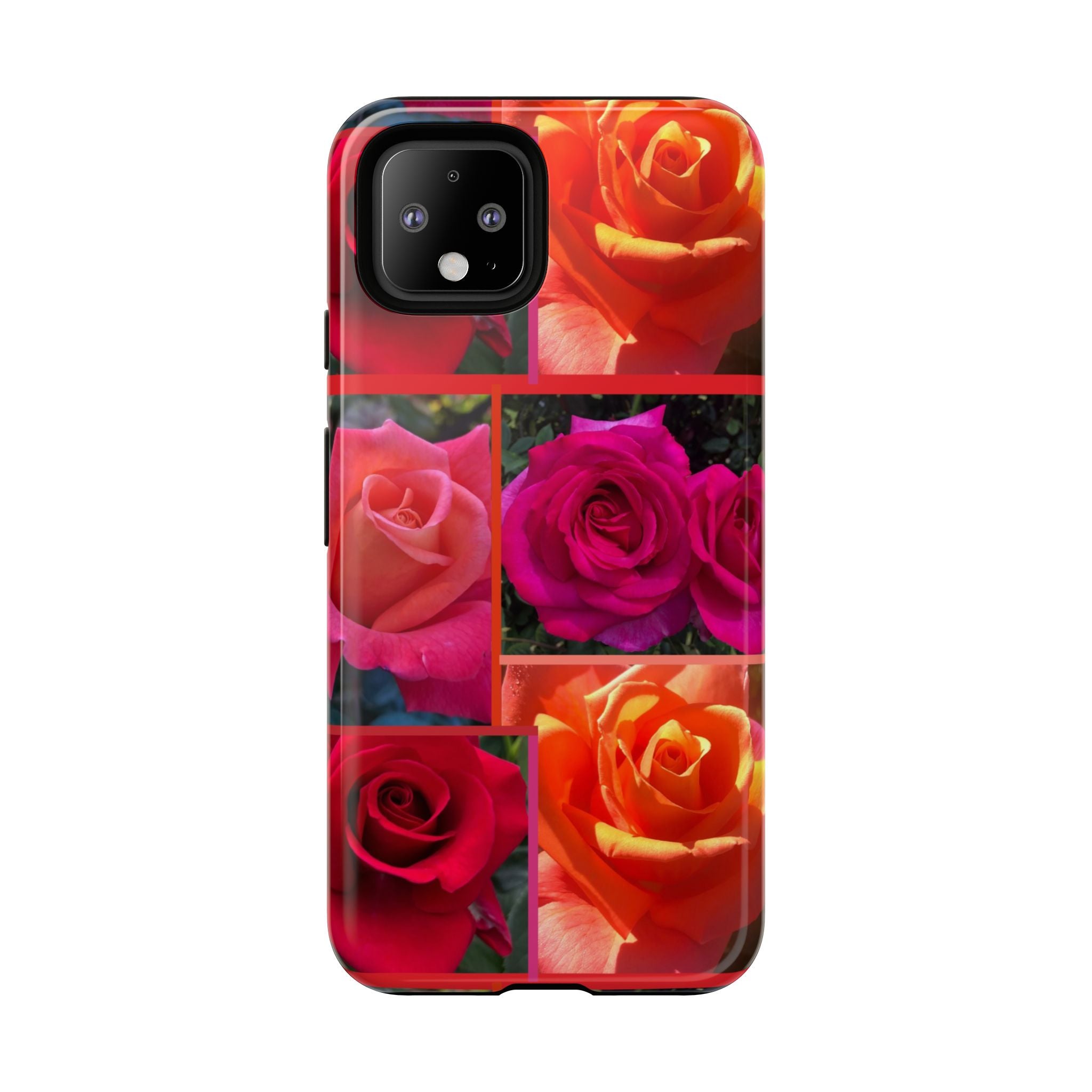 The Rose Vibrant Floral Phone Case - Tough Cases with Rose Design