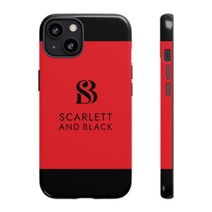The Scarlett and Black Phone Case