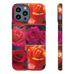 The Rose Vibrant Floral Phone Case - Tough Cases with Rose Design