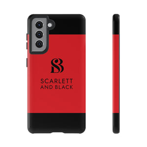 The Scarlett and Black Phone Case