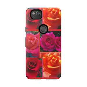 The Rose Vibrant Floral Phone Case - Tough Cases with Rose Design