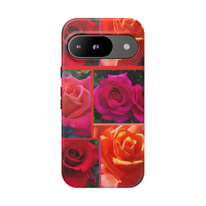 The Rose Vibrant Floral Phone Case - Tough Cases with Rose Design