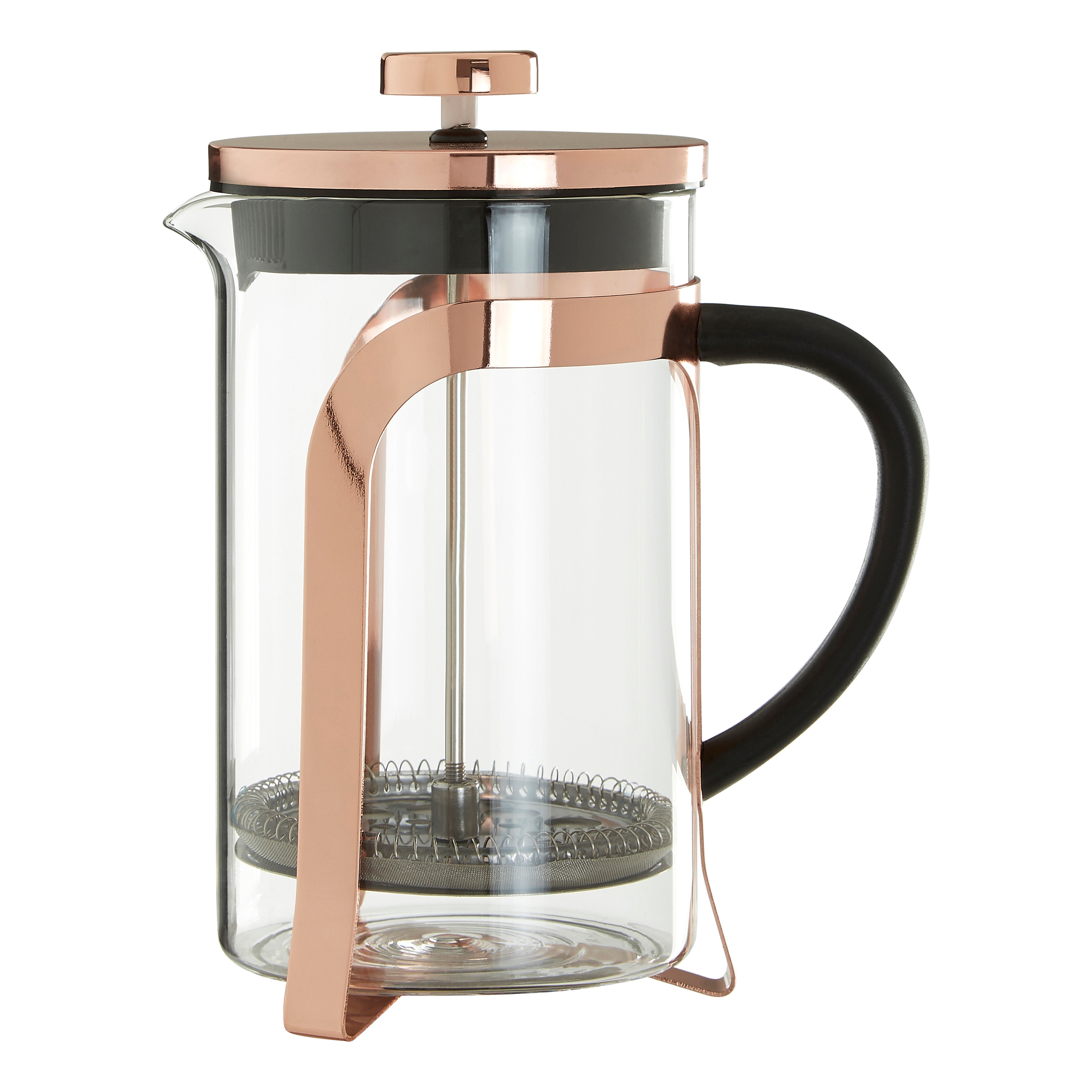 The Rose Gold Jazz Cafetière