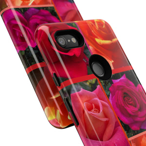 The Rose Vibrant Floral Phone Case - Tough Cases with Rose Design