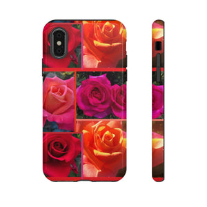 The Rose Vibrant Floral Phone Case - Tough Cases with Rose Design