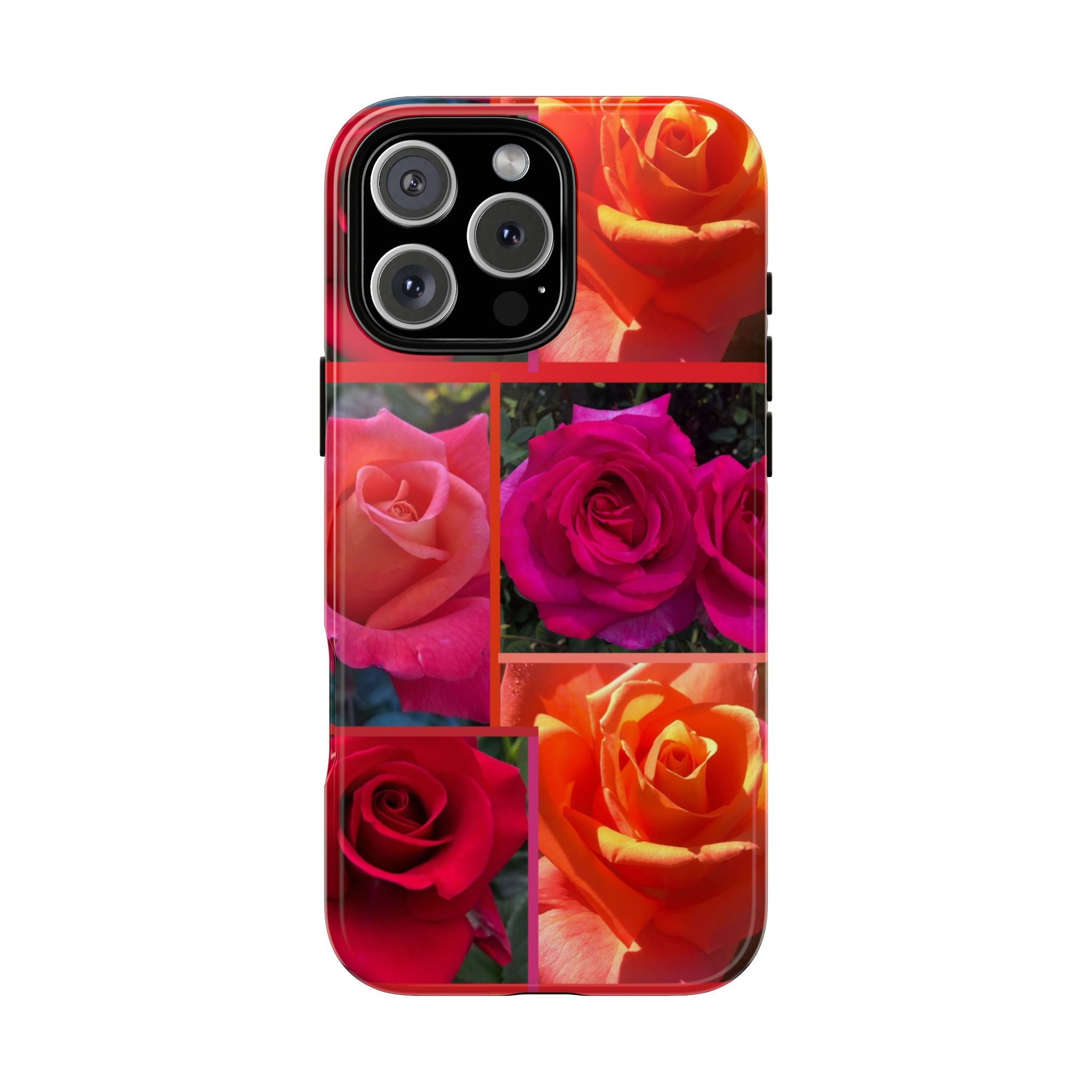 The Rose Vibrant Floral Phone Case - Tough Cases with Rose Design