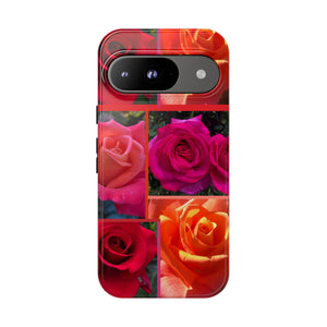 The Rose Vibrant Floral Phone Case - Tough Cases with Rose Design