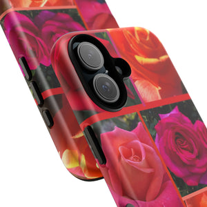 The Rose Vibrant Floral Phone Case - Tough Cases with Rose Design