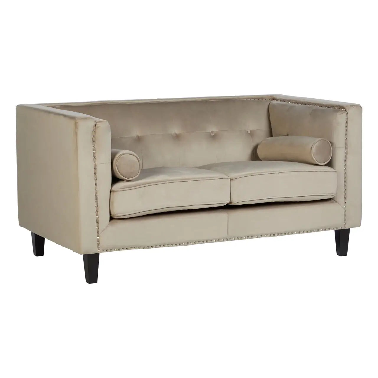 The Two Seater Champagne Sofa