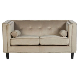 The Two Seater Champagne Sofa