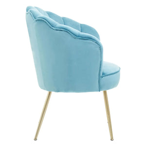 The Bluebelle Art Deco Oyster Chair