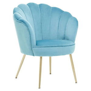 The Bluebelle Art Deco Oyster Chair