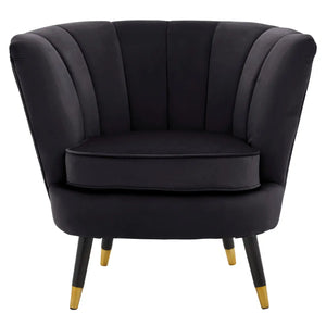 The Noir Art Deco Daphne Chair