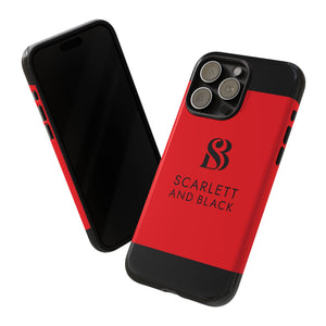 The Scarlett and Black Phone Case