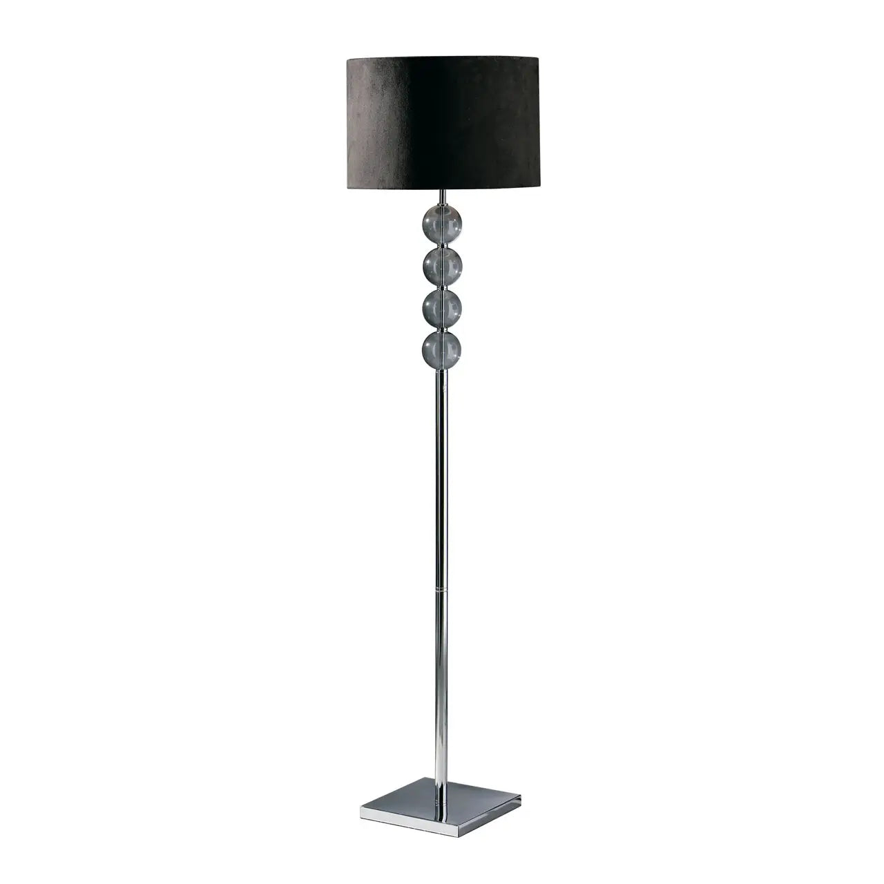 The Black Orb Floor Lamp