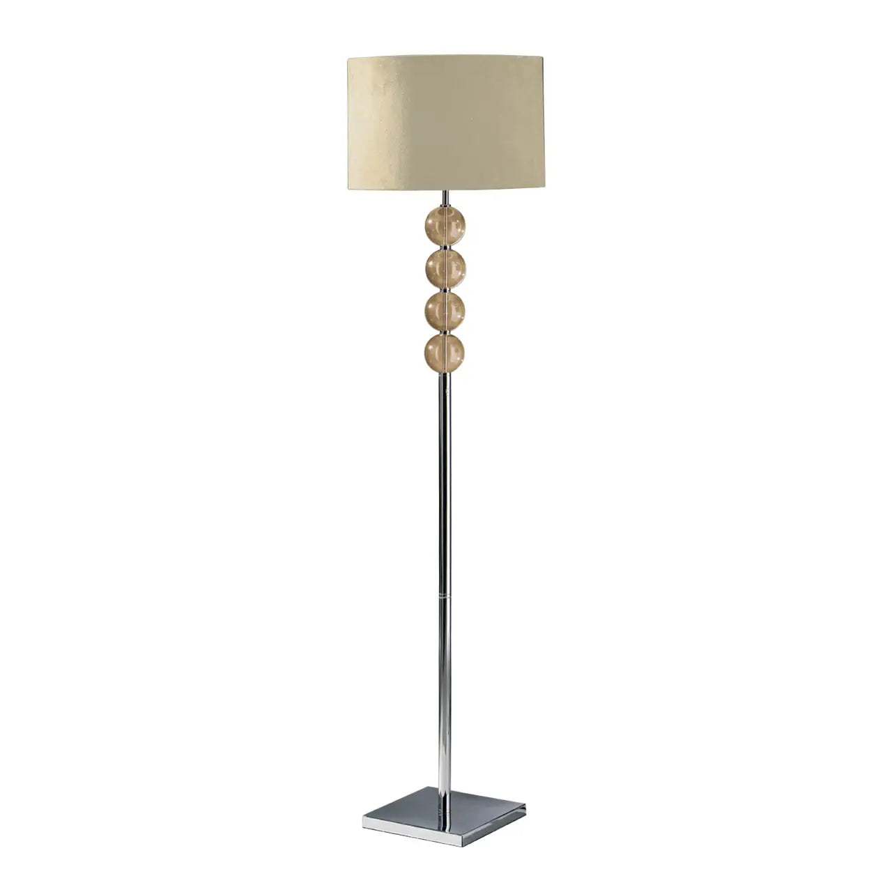 The Cream Orb Floor Lamp