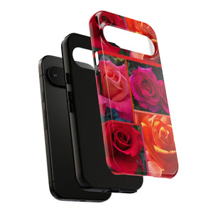 The Rose Vibrant Floral Phone Case - Tough Cases with Rose Design