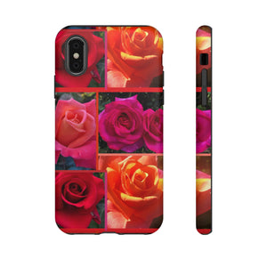 The Rose Vibrant Floral Phone Case - Tough Cases with Rose Design